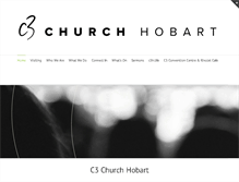 Tablet Screenshot of c3hobart.org.au